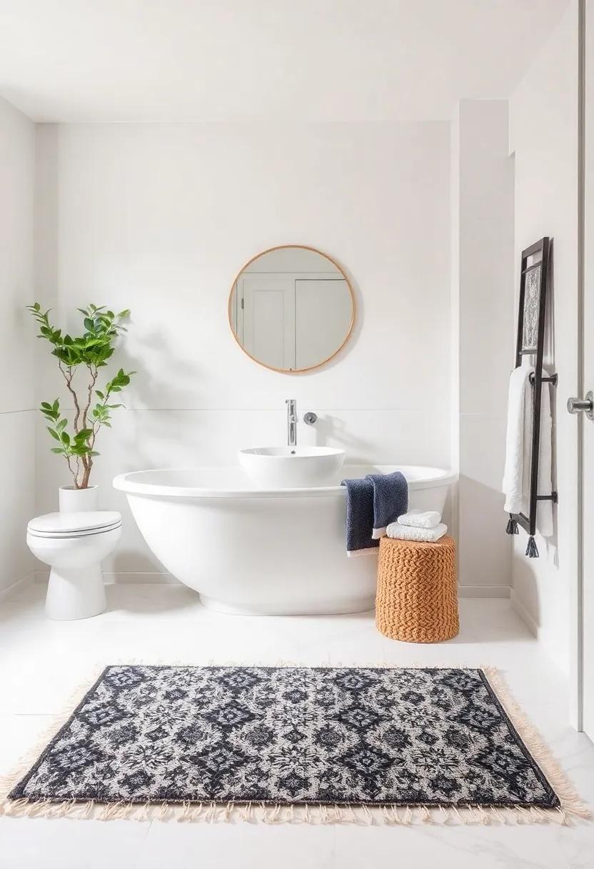 Mixing Patterns Creatively for a Unique Bathroom Look