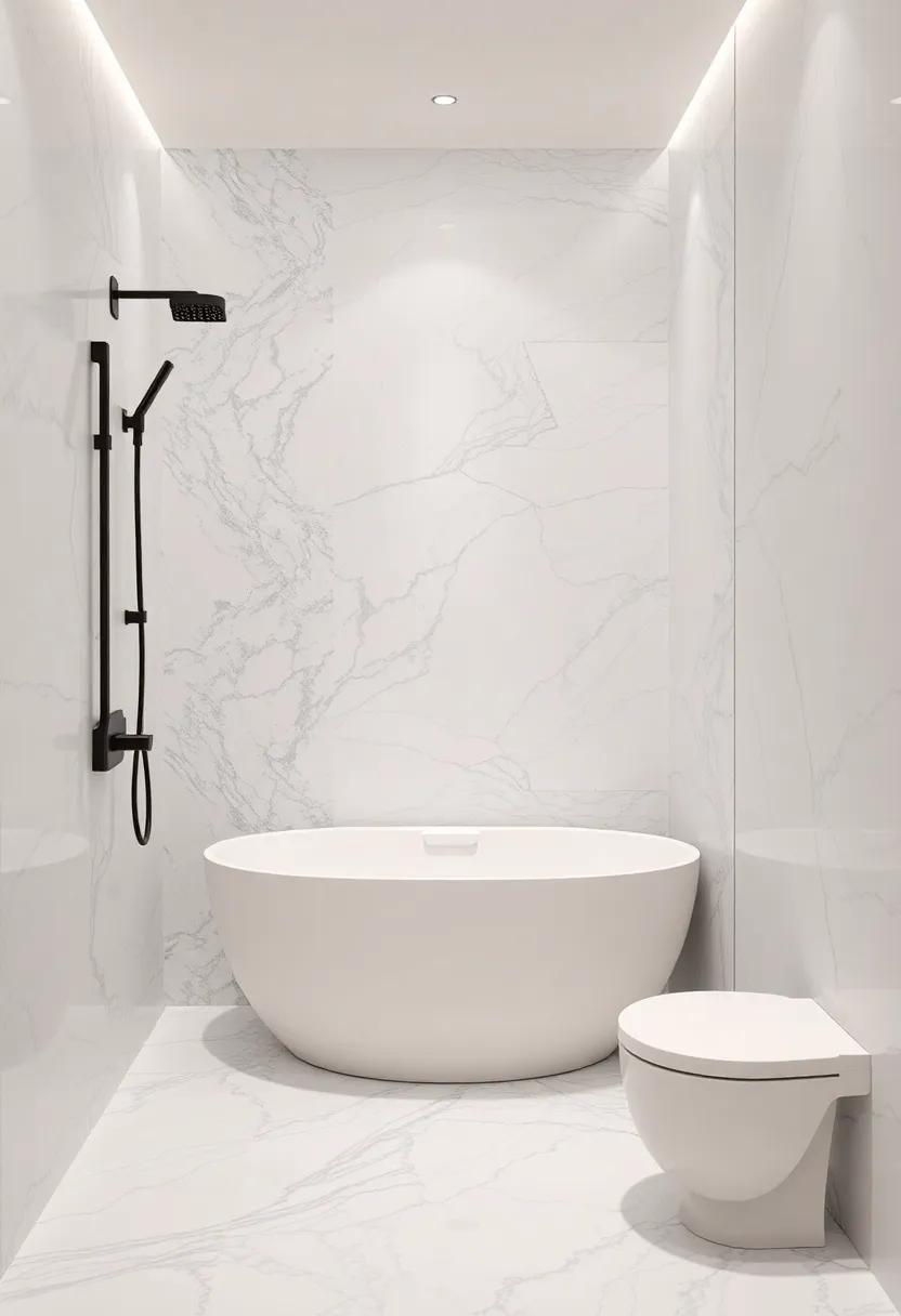 The Impact of Textures and Patterns in ⁢Shower Walls