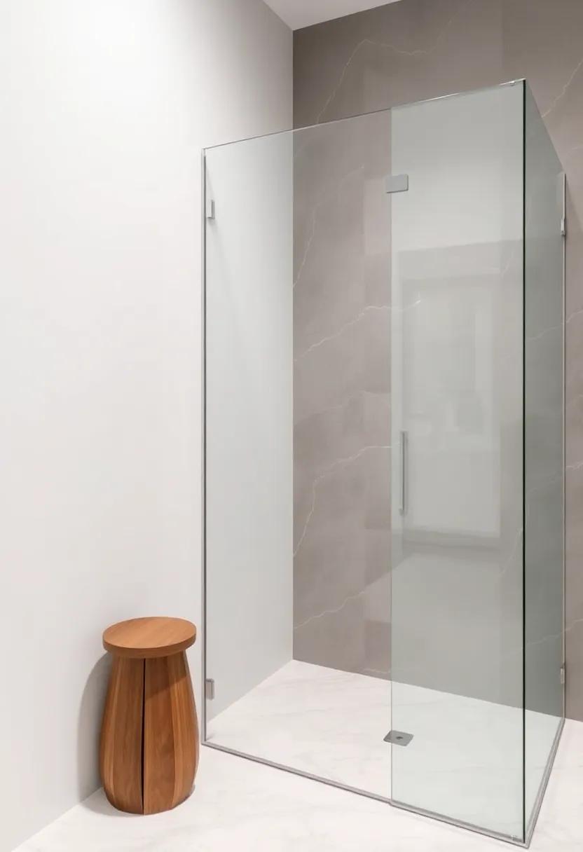 Choosing the Right ‍Materials for a⁤ Doorless Shower ​Environment