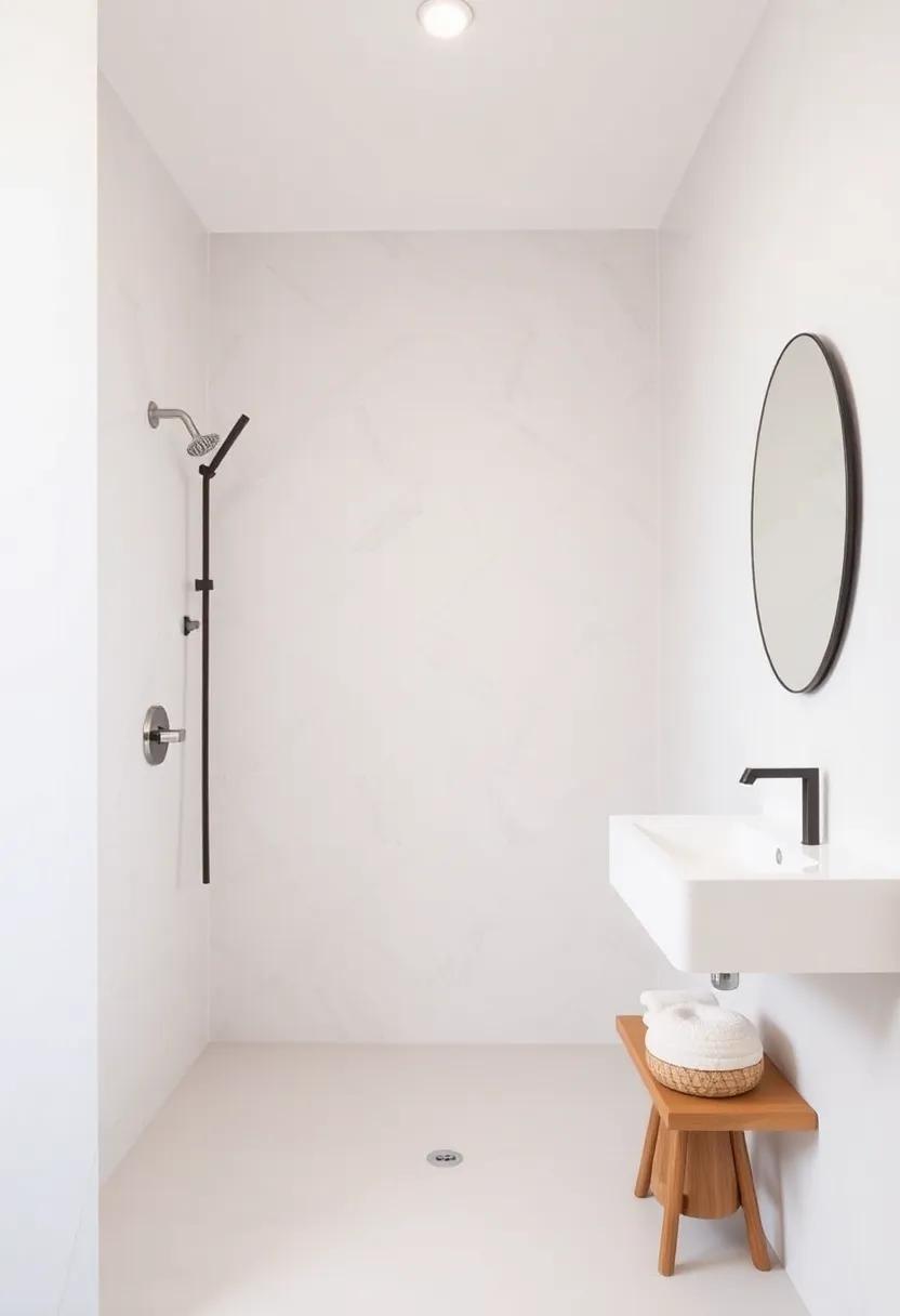 Selecting Accessories that Complement an Open Concept Shower Area
