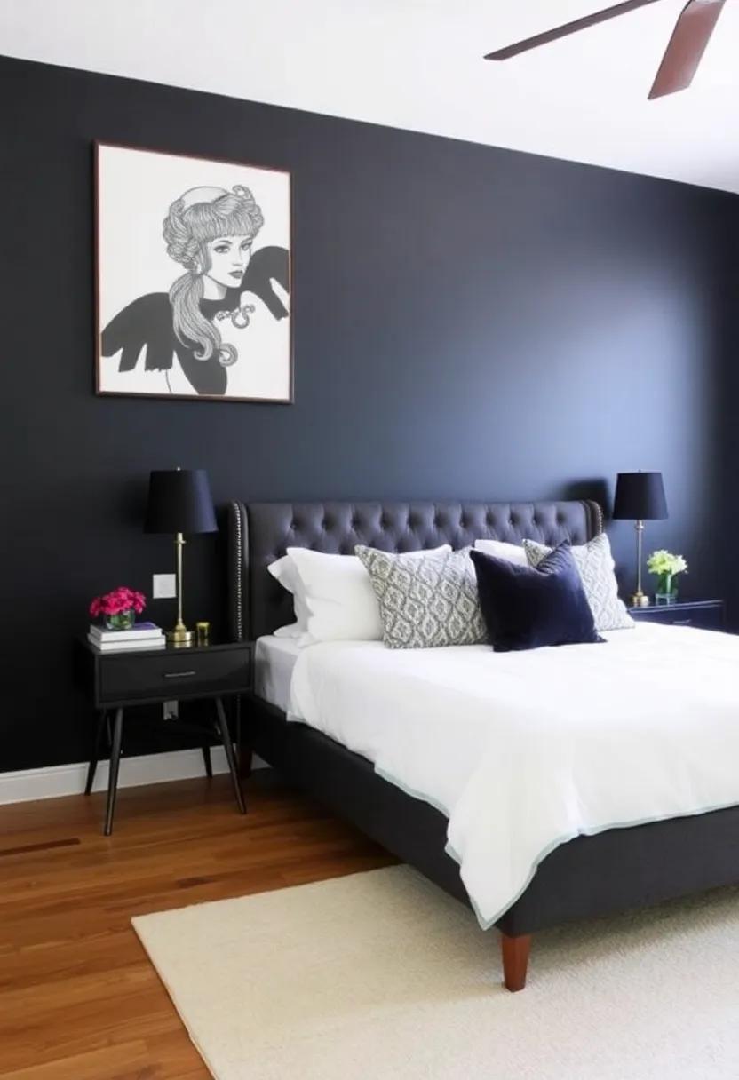Incorporating Dark Accents Through Paint