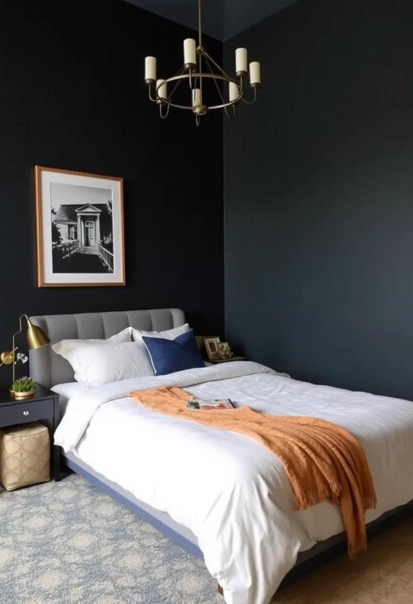 The‍ Power of⁣ Dark Statement Walls