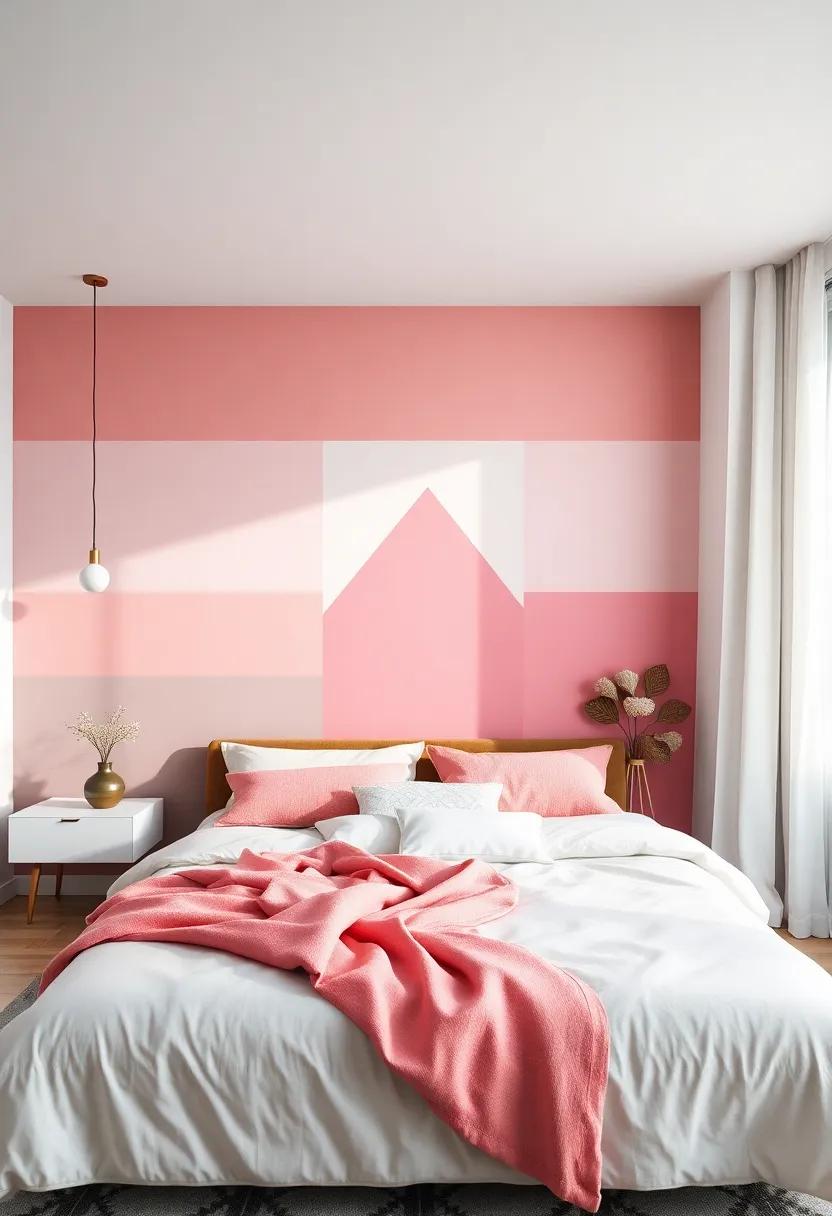 Color Palettes Inspired by Geometric Designs in Bedroom decor