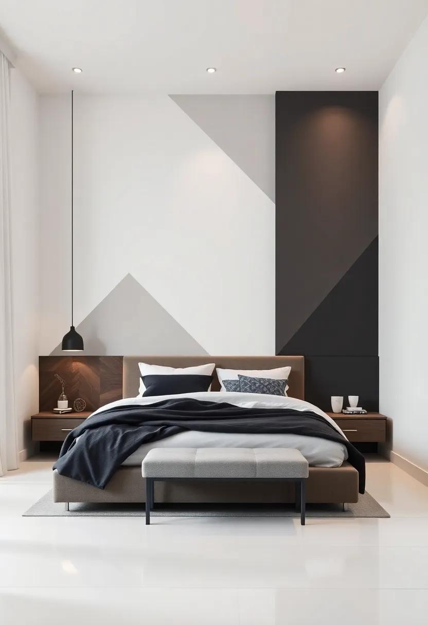 The Bold⁢ impact of Geometric Shapes on Bedroom Aesthetics
