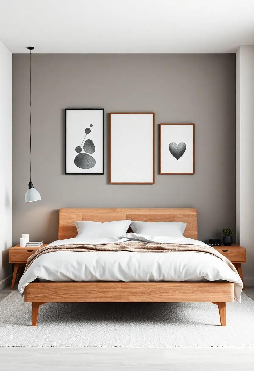Arranging Wall Art with Minimalist Sensibilities for a​ Personalized Space