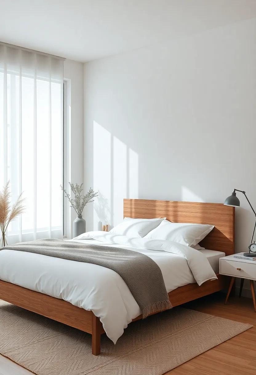 The Power of Textures in a Minimalist Bedroom for Visual Interest and Comfort