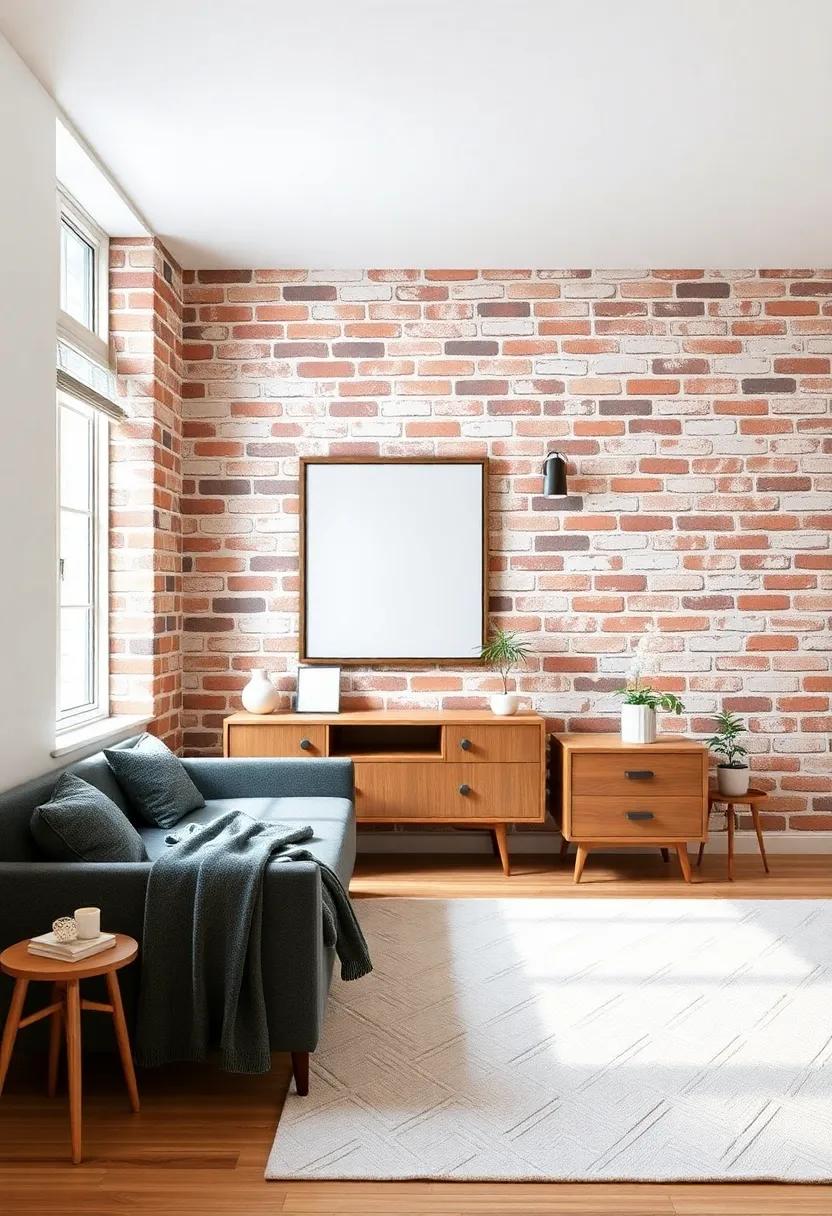 Choosing the Right⁢ Furniture to Complement Exposed Brick Walls