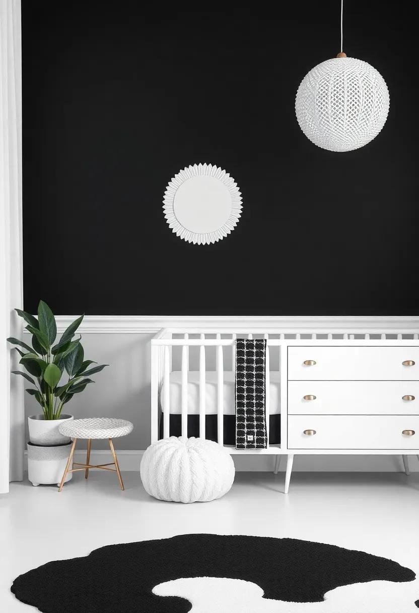 Showcasing Inspiring Accent Colors ⁣That Compliment Black And White