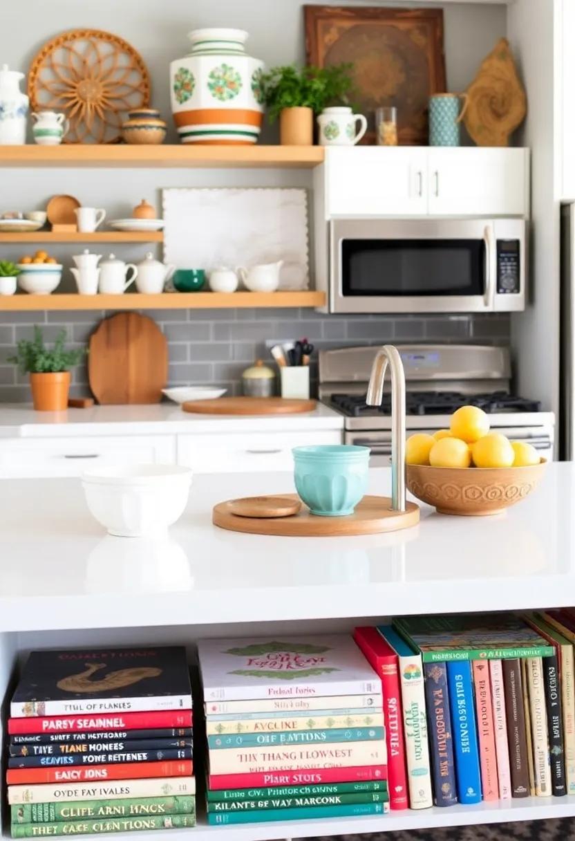 Curating a collection of colorful Cookbooks
