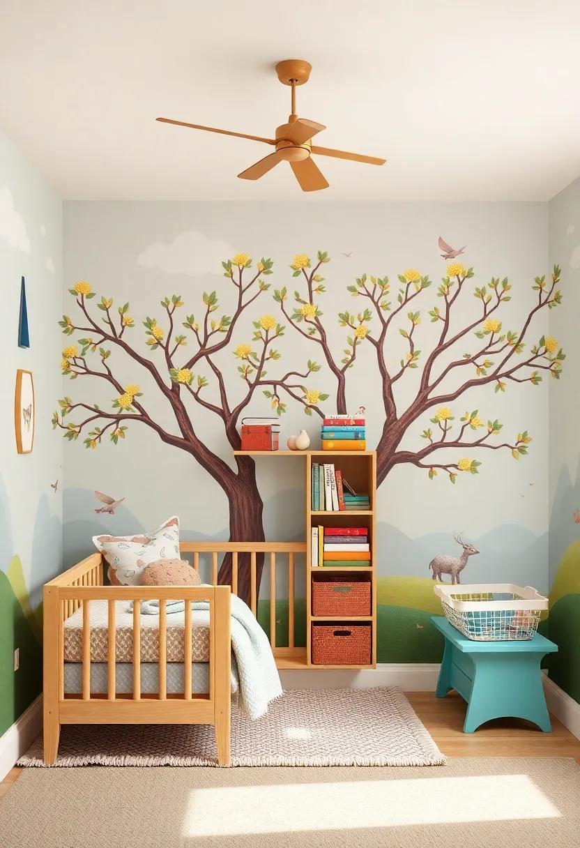 Creating a Storybook World:‌ the Power of Narrative Murals for Young Minds