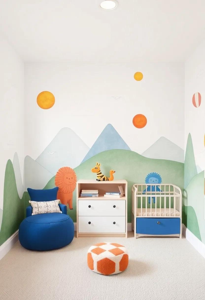 The‍ Future of Play: Envisioning Innovative Mural Concepts ‌for Modern Nurseries