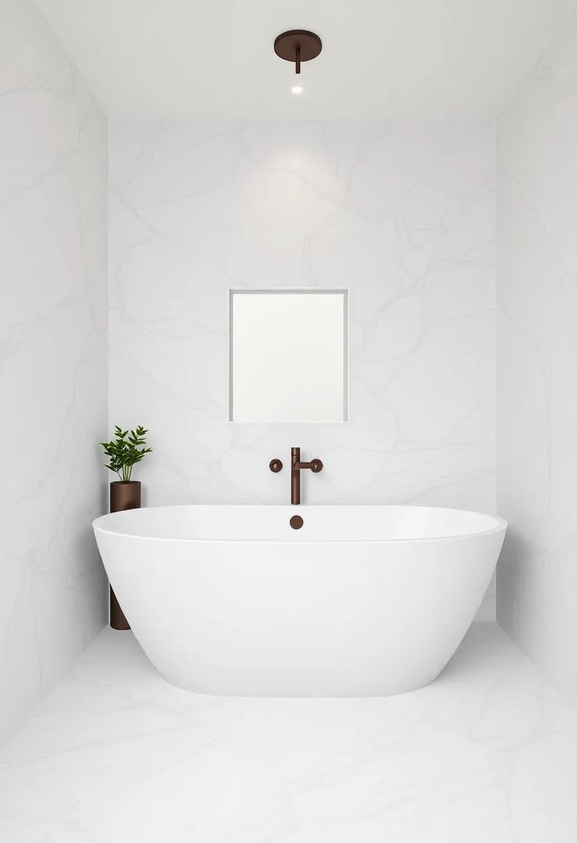 Creative Wall⁣ Treatments That Set The ⁤Tone For A Unique‍ Bathroom⁢ Experience