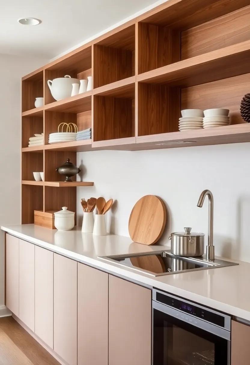 Fusing Aesthetic and Practicality with Open Shelving ⁣Designs
