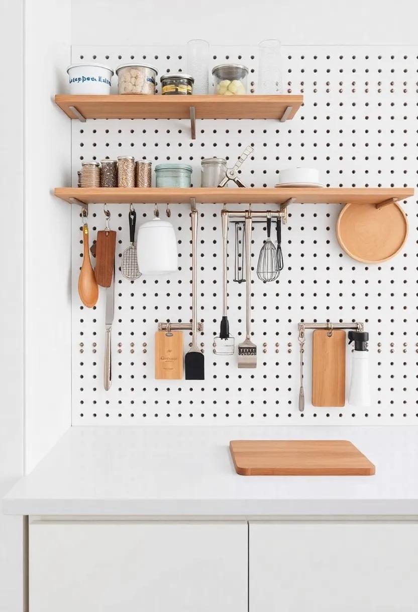 Using Pegboard ⁤for⁢ Versatile and Customizable Kitchen​ Organization