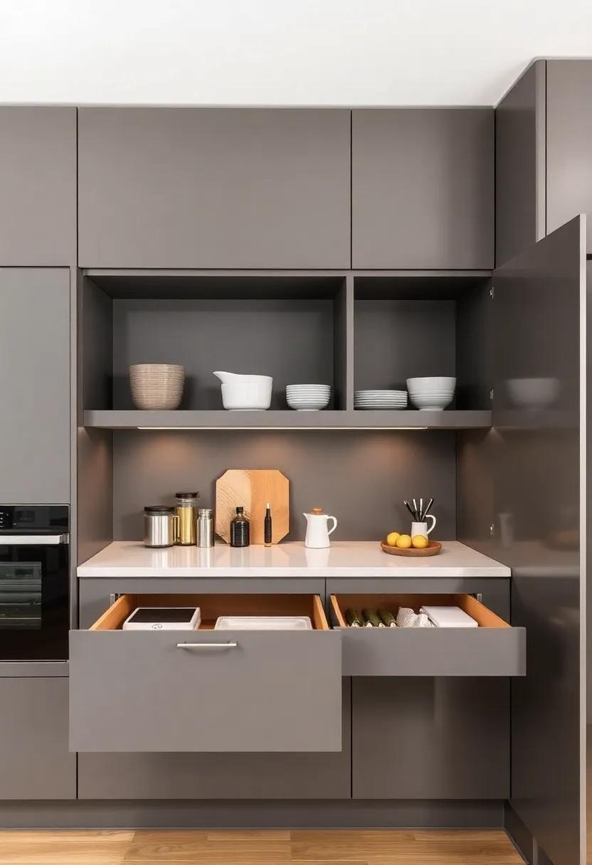 Utilizing Hidden ‌Compartments for Concealing Kitchen ‍Essentials