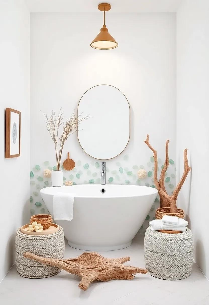 Incorporating driftwood for ‍an Organic Finish