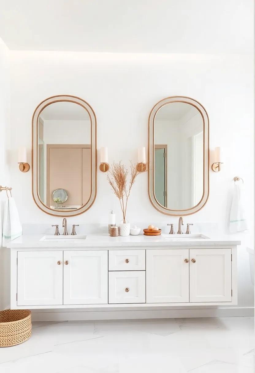 Elegant Mirrors Framing Your Coastal Escape