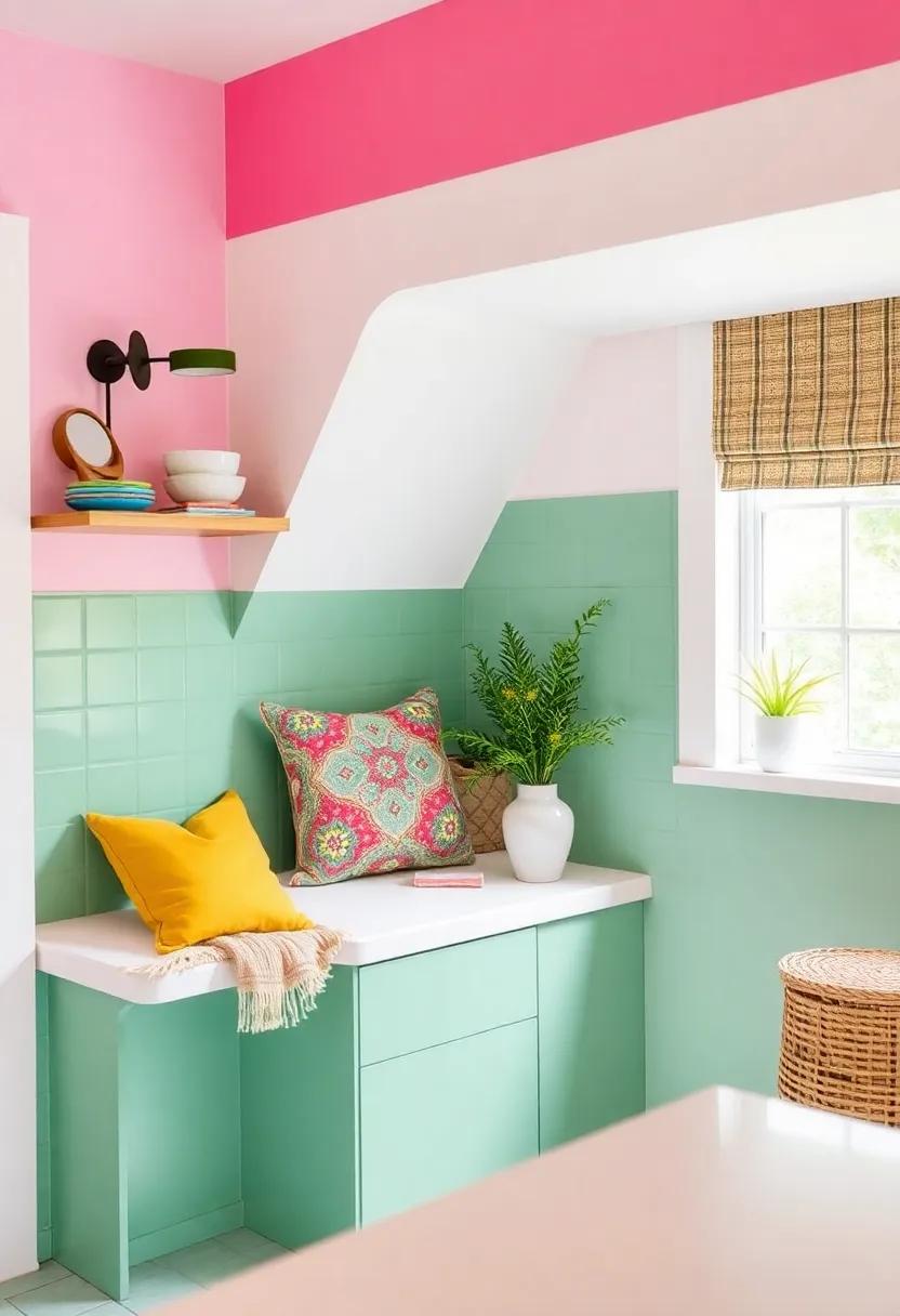 Creating a Cozy‌ Kitchen Nook with Vibrant Pillows and ⁢Lighting
