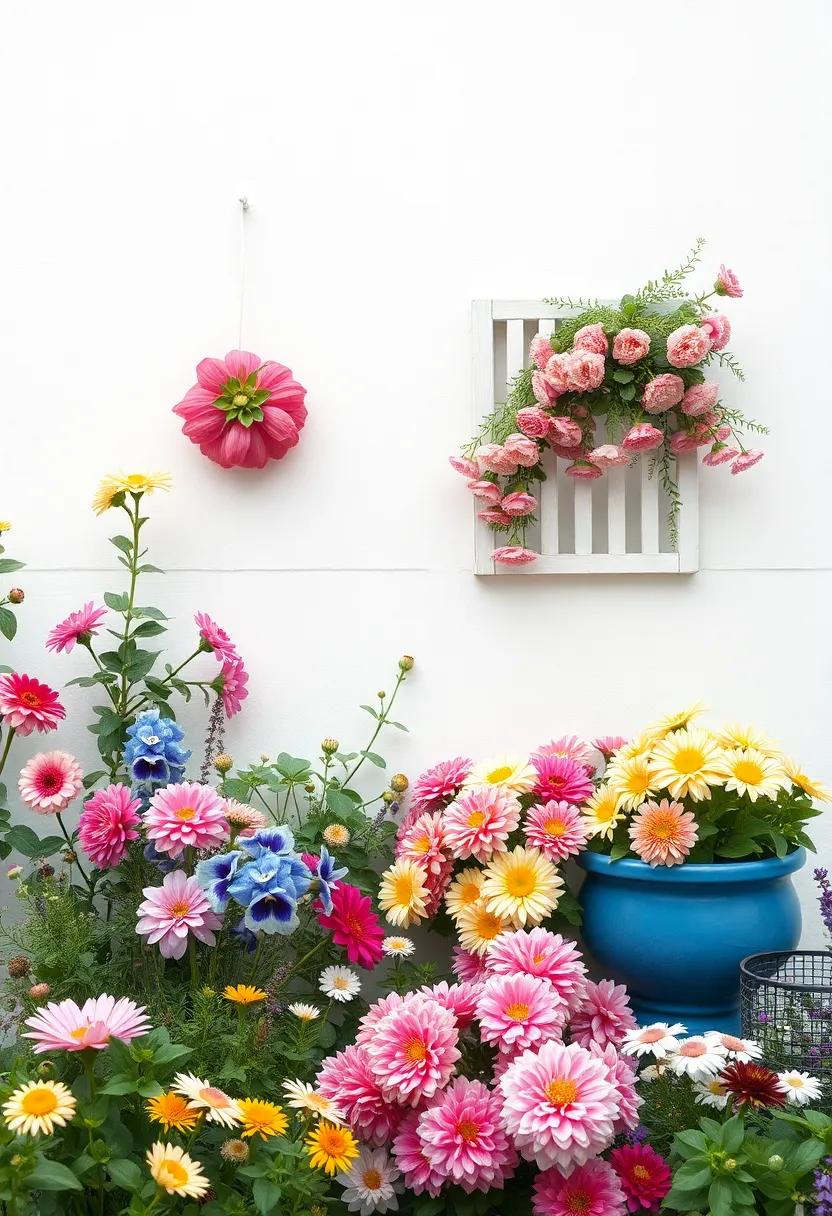 The Magic ​of ⁣Mixing Colors: Layers of Blooms in a ‍Cottage Garden
