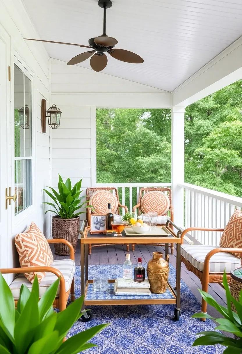 Incorporate a Bar Cart or beverage⁢ Station‍ for Stylish Entertaining