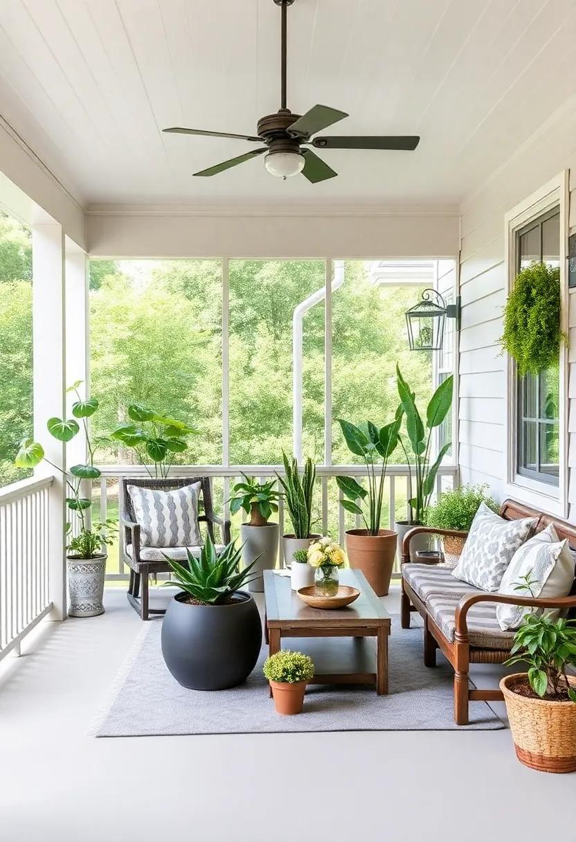 Incorporate Nature’s Beauty ‌With Potted Plants and Greenery⁣ Displays