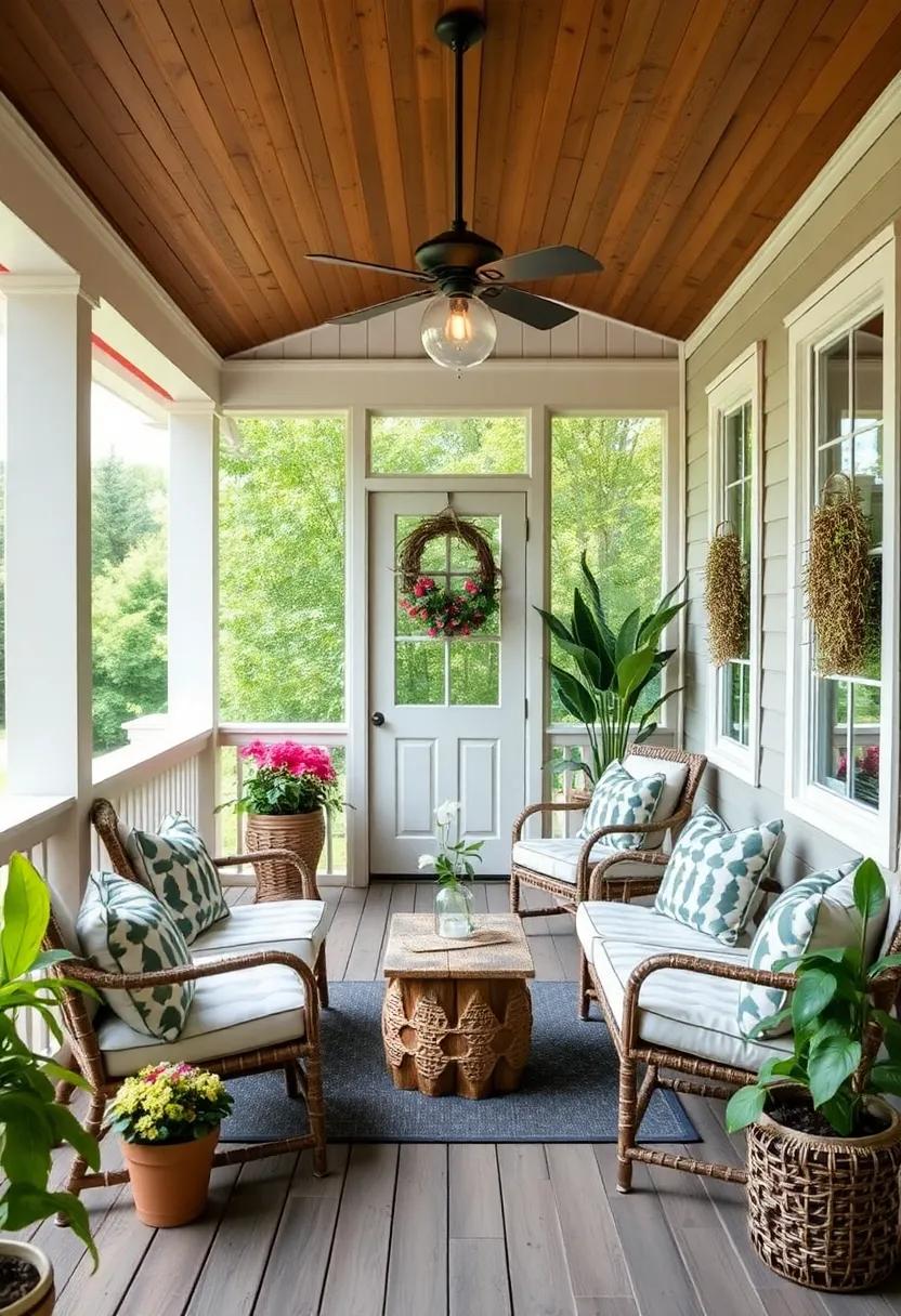 infuse Your Porch With ⁤Seasonal Decor That ⁢Captures ⁢the Essence of Nature