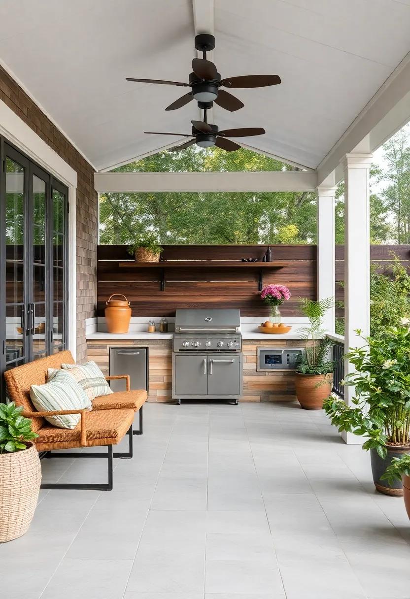 integrate ‍Outdoor Cooking‍ Elements​ for Culinary Experiences