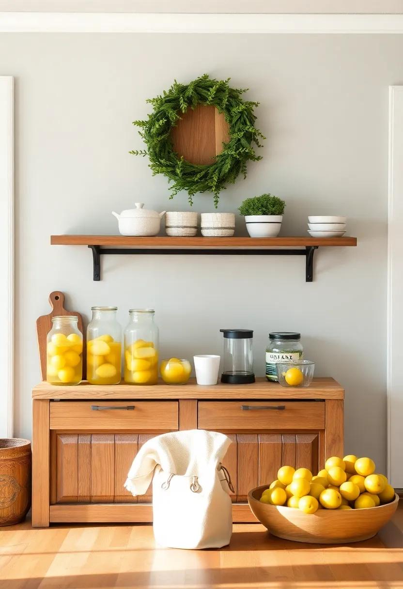 Creating a Beverage Station with Rustic Flair for Entertaining Guests
