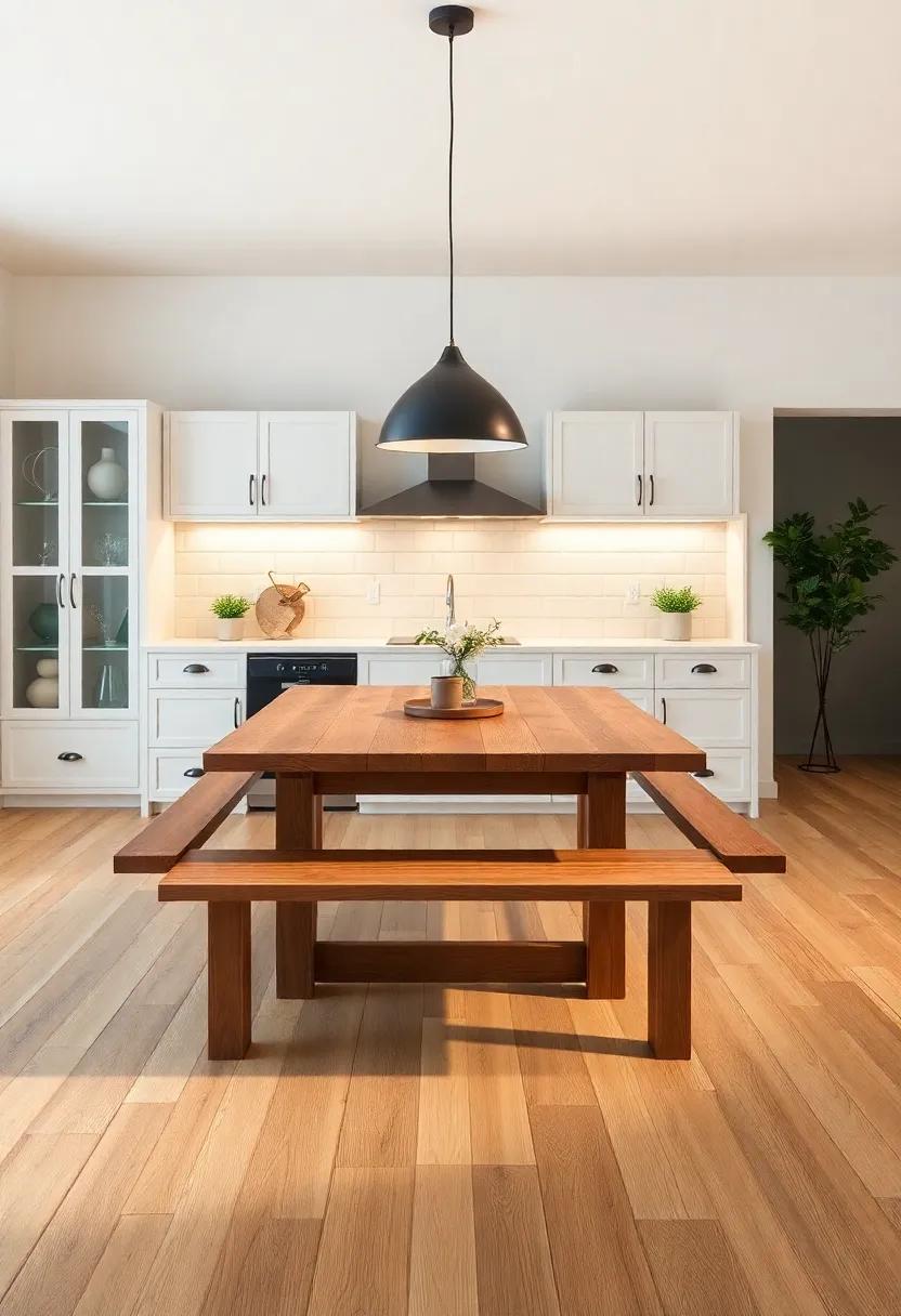 Lighting Choices That Complement Your Farmhouse Kitchen Table