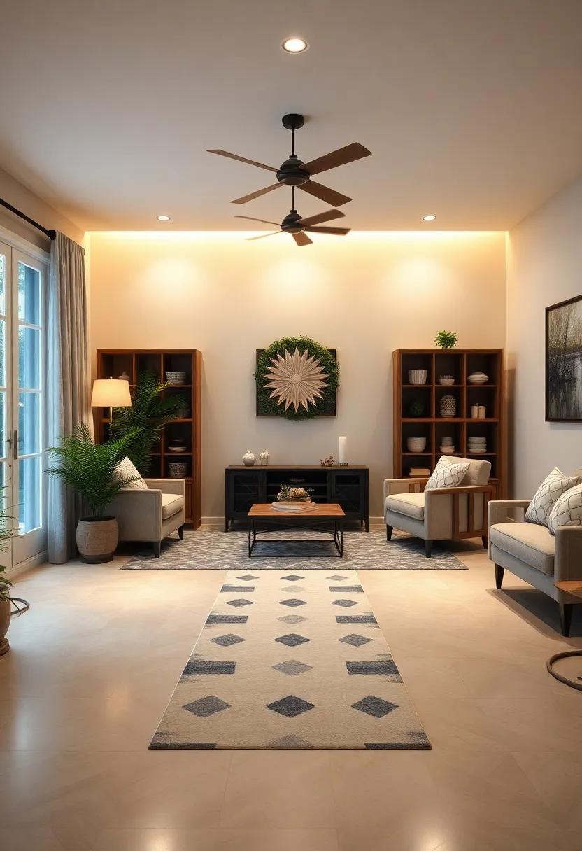 Showcase Unique ⁣Decorative Accents With⁤ Pathway and accent Lighting