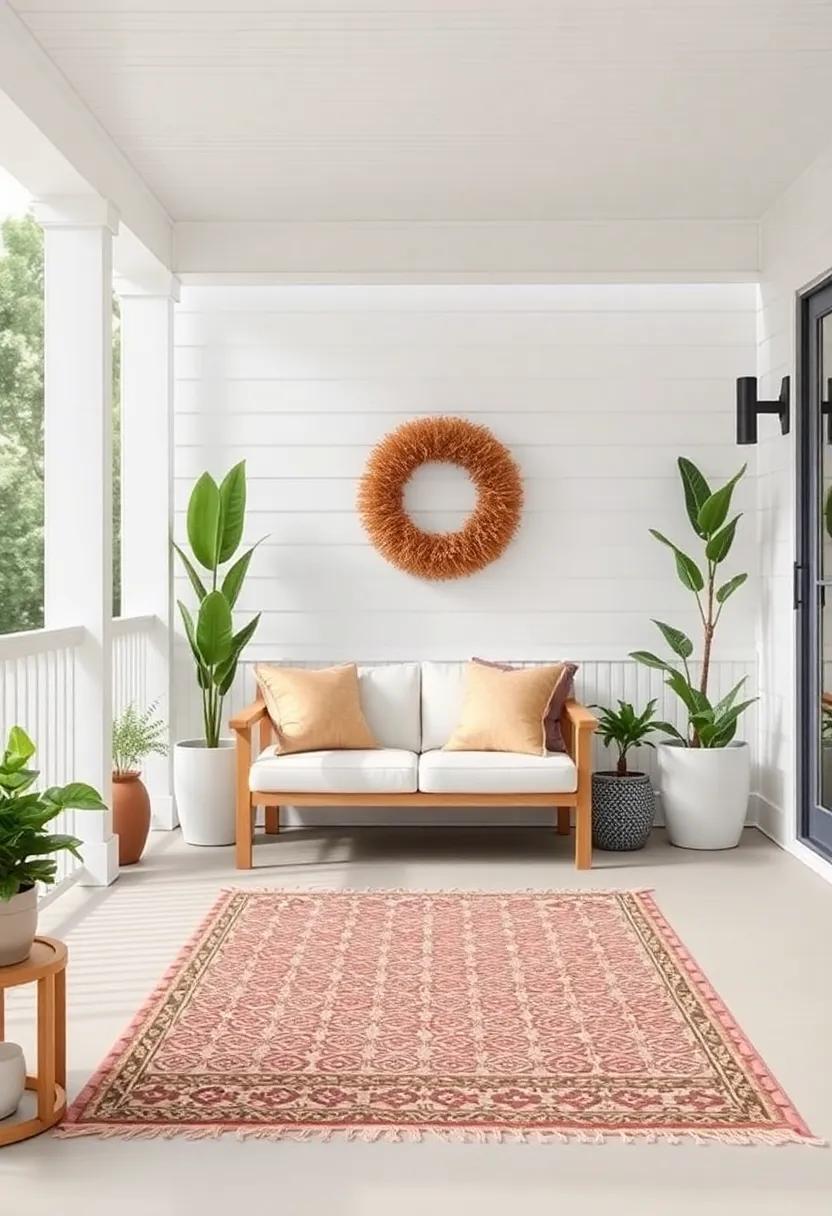 Accessorizing Your Porch with Rugs ‌and Pillows‍ for ‍Comfort