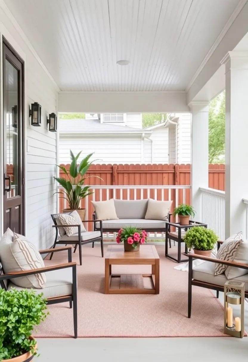 Furniture Selections for Comfort and Style on Your Front Porch