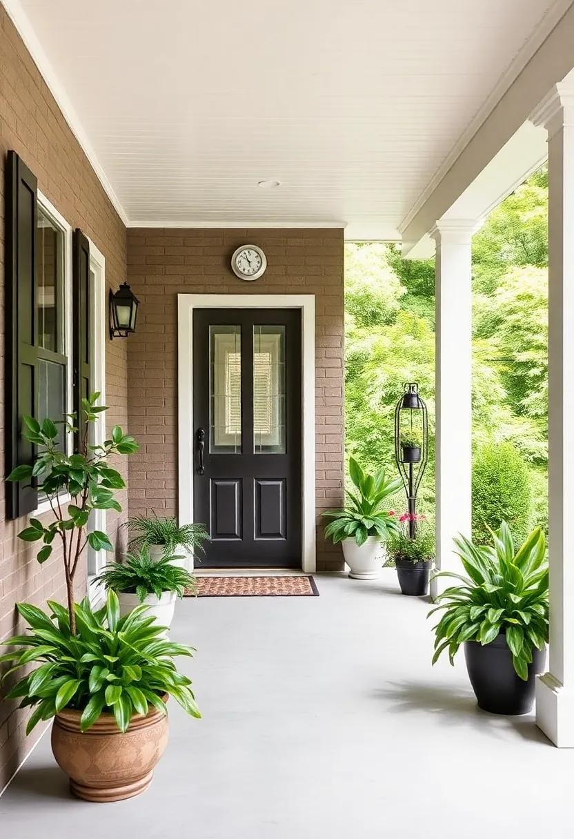 Incorporating Greenery to Add Liveliness and Freshness