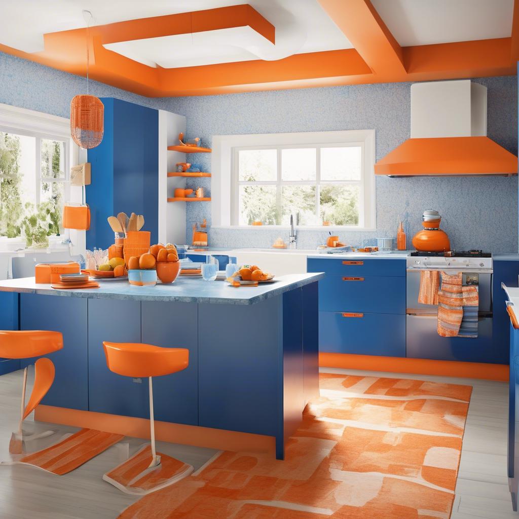 the Harmonious ⁢Color Palette of ⁤blue and Orange