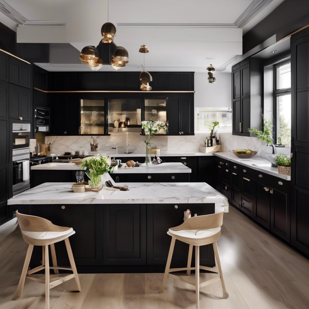 Real-Life Examples:⁣ Transforming Kitchens with Two-Tone‍ Designs