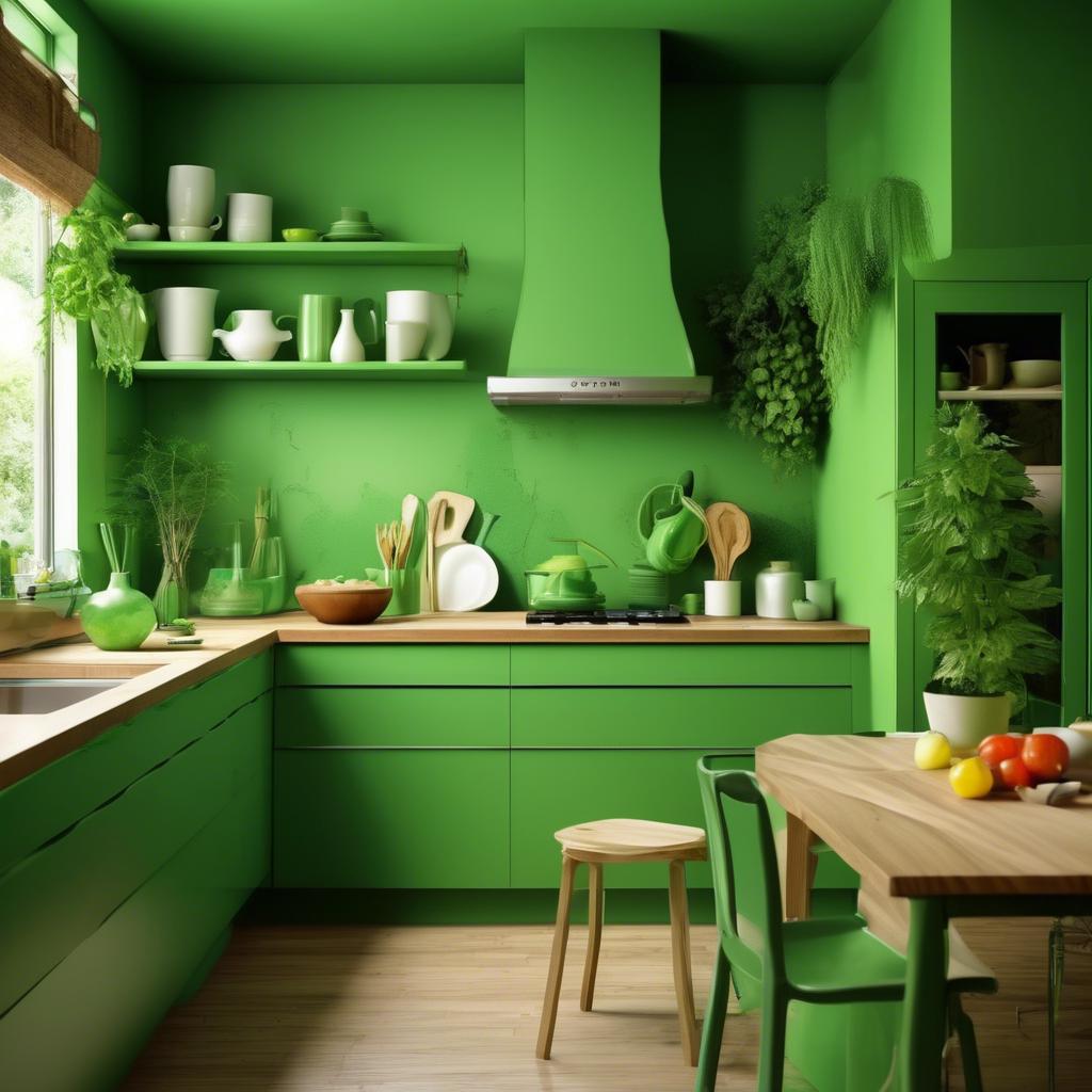 The Role of Color ​and Paint in ⁤a⁢ Sustainable Kitchen