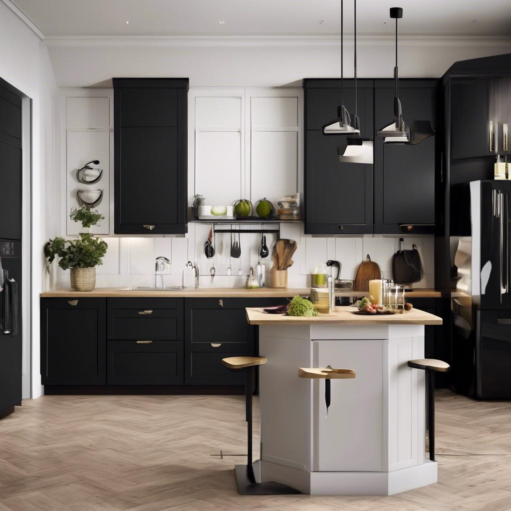 Choosing the Right Complementary Color for Your Black Cabinets