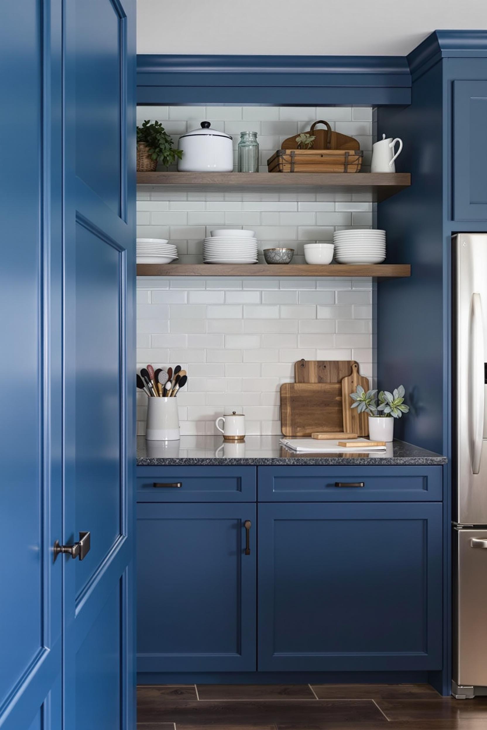 Pairing Possibilities:⁢ Complementary Colors and ⁣Materials to Enhance Blue Cabinets