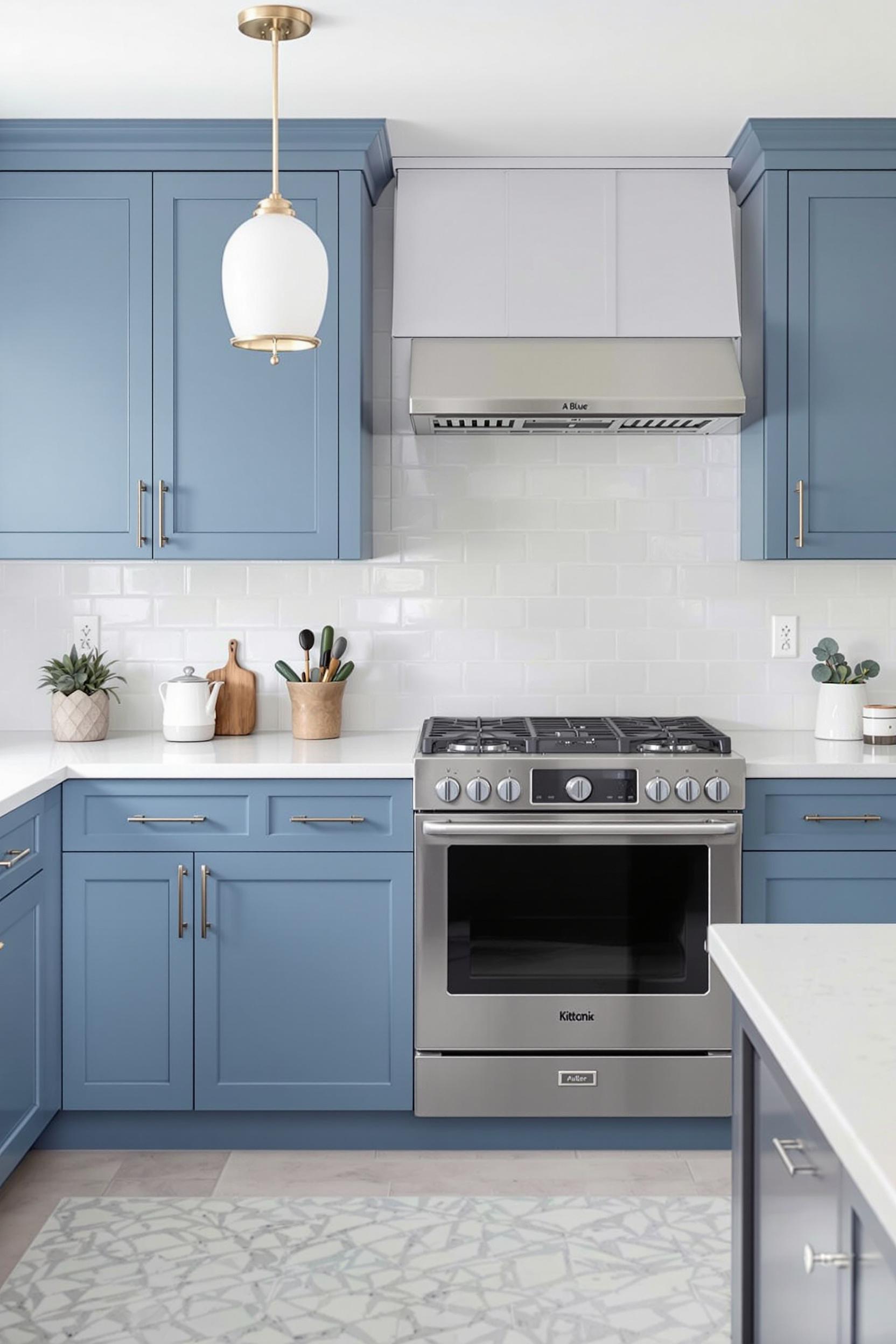 Embracing ⁣Serenity: The Psychological‌ Appeal of Blue in Kitchen Design