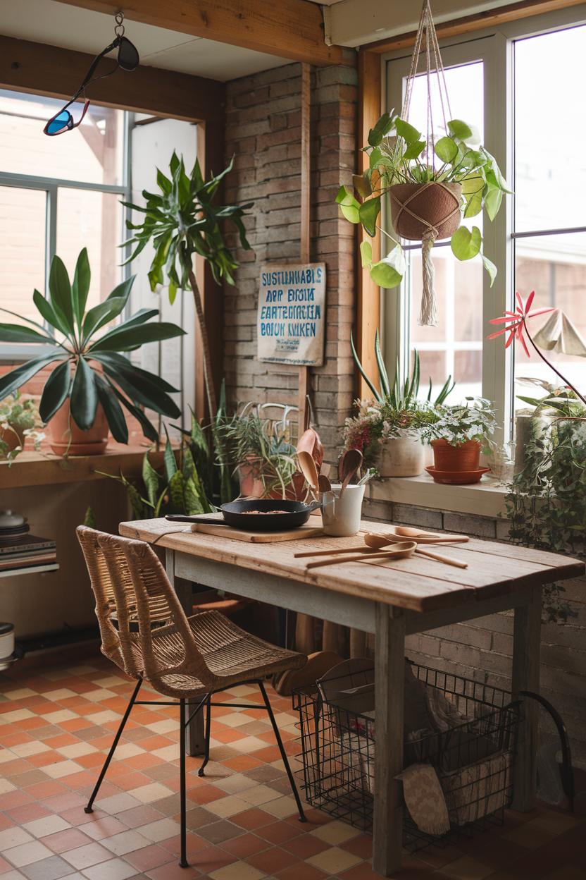 Sustainable⁣ Practices: Creating ⁣an Eco-Friendly ​Boho Kitchen