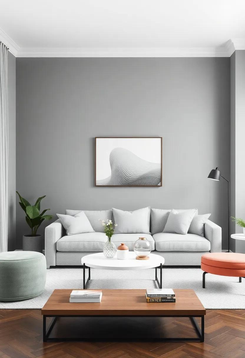 Creating Harmony: Blending Gray and Pastels for a ‍Cohesive Look