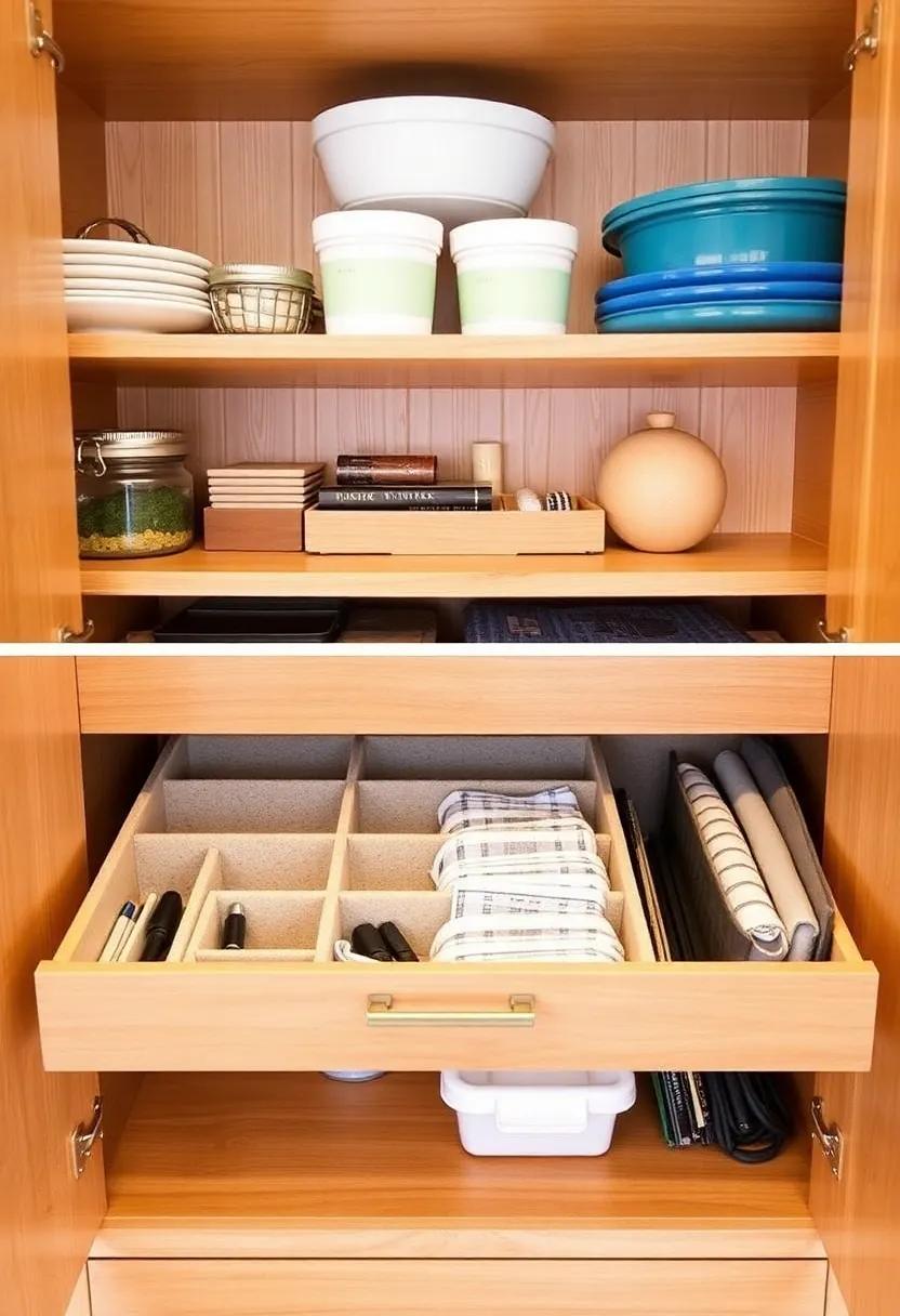Using Drawer Dividers for Optimal Order