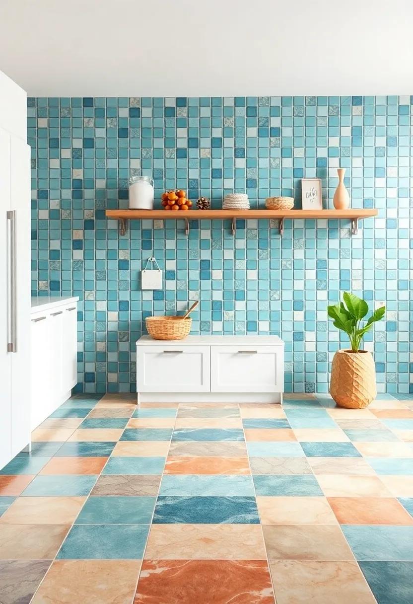 Colorful Mosaic tiles to Infuse Energy and Playfulness