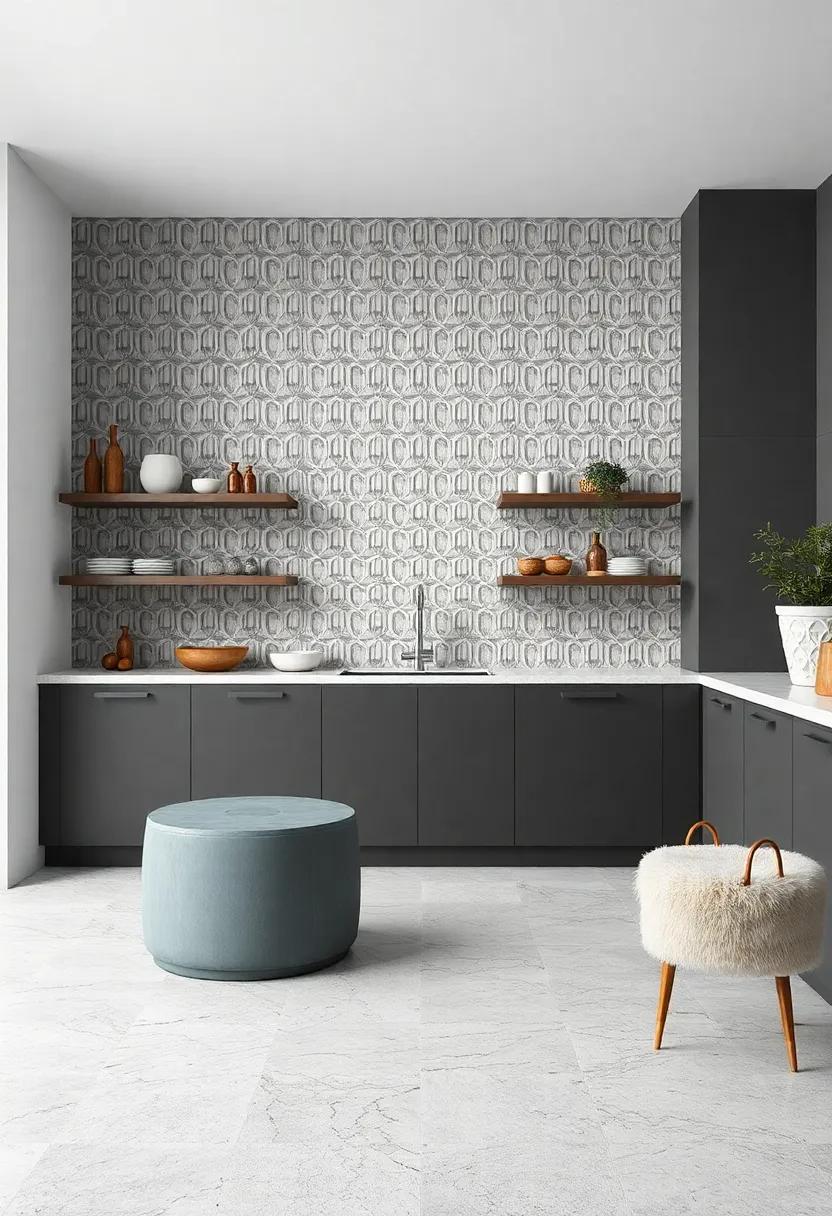 Textured tiles to Create Depth and visual Interest