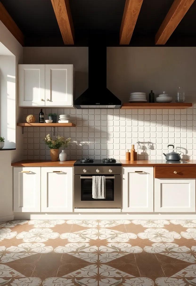 Vintage-Inspired Encaustic Tiles for a Charming Retro Look