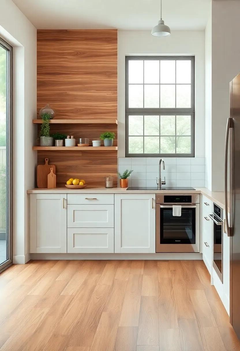 Warm ⁣Wood-Look Tiles for a Cozy ⁤Rustic Kitchen Vibe