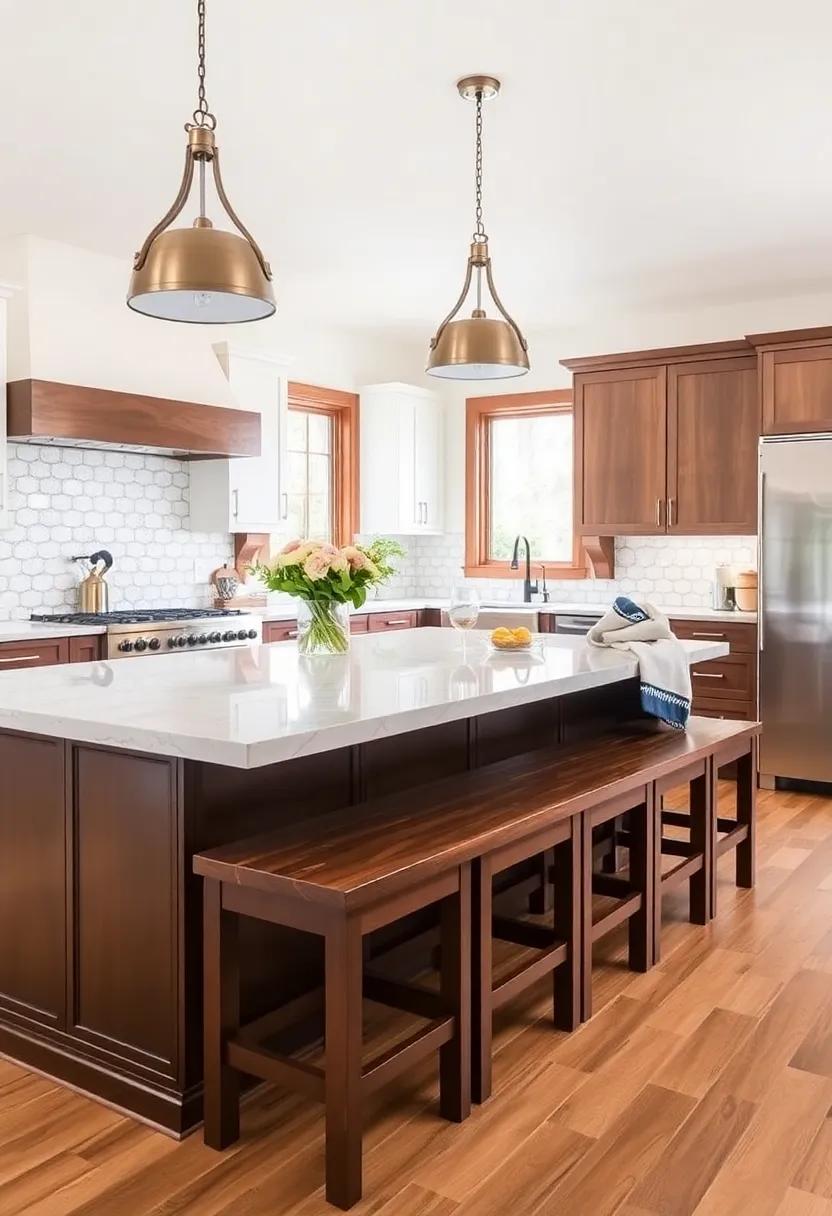 Enhancing Social Interaction ‍with⁢ Kitchen Islands and Benches