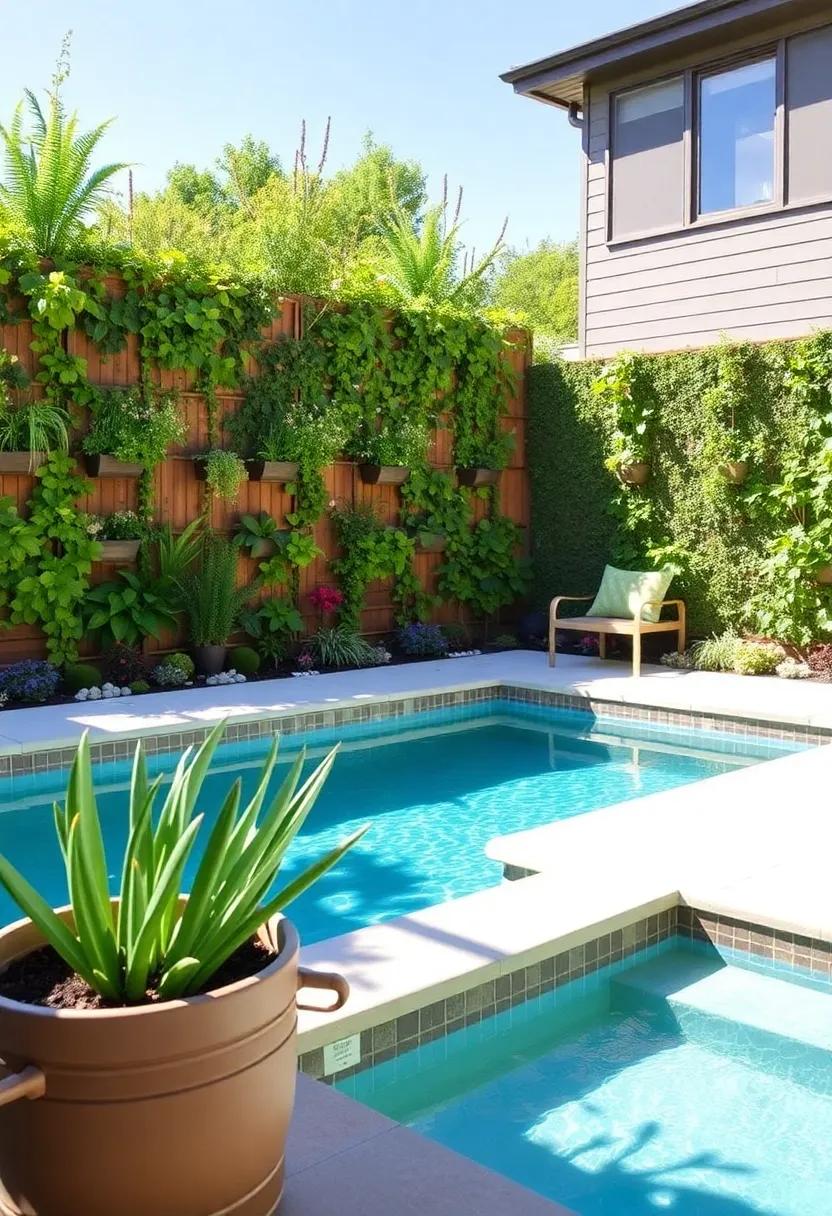 Utilizing Vertical Space: ⁢Planters and Green ⁣Walls