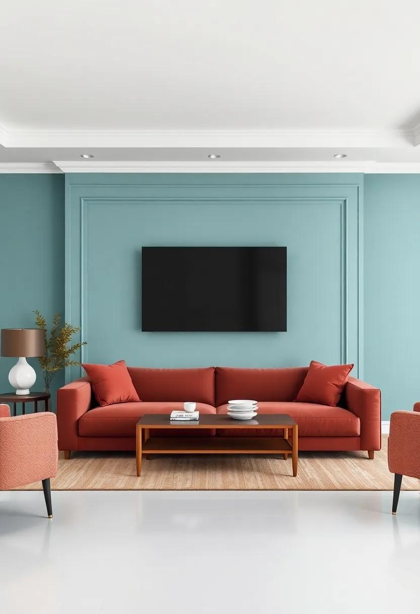 Stylish Color Palettes: Harmonizing Seating and⁣ Wall Designs