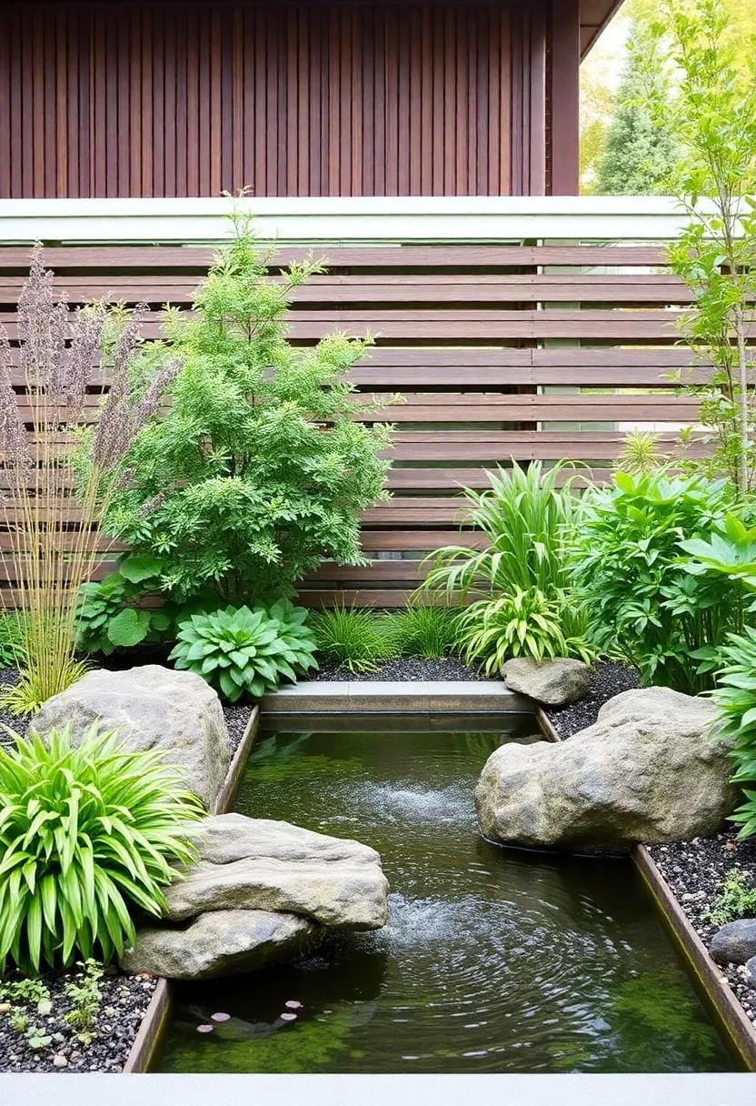 The Role of ⁣Water Features in Contemporary Gardens